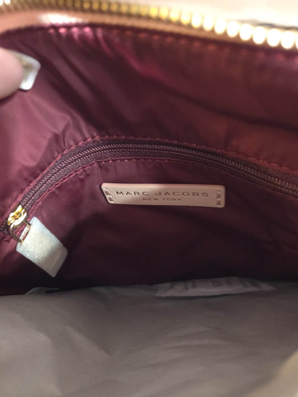Marc Jacobs Powder Pink Crossbody Bag with Gold Hardware, NWT - Picture 5 of 5